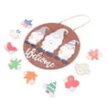 thumbnail image 3 of Door Hanging Sign, Eye Catching Seasonal Gnome Decor Sign with Interchangeable Decors for Home, 3 of 8