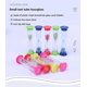 thumbnail image 5 of 1, 2, 3, 5,10 Minute Sand Timer Large Hourglass Glass Kitchen Clock, 5 of 5