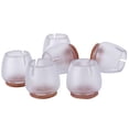 thumbnail image 4 of 16PCS Chaise Jambe Couvre Anti-Rayure Chaise Jambe Chaise Transparente Couverture de Jambe, 4 of 6