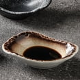 thumbnail image 2 of Spoon Holder Ceramic Sea Stone Flower Saucer Snack Seasoning Dish Cold Dish Dish Sushi Sauce Dish Plate Cutlery, B, 2 of 6