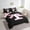 Black Pink, variant on Erosebridal Initial F Letter Bed in a Bag Twin size, Princess Bow Bed Set, Purple Monogrammed Reversible Bedding Twin Size, Microfiber Room Decor, 7pcs