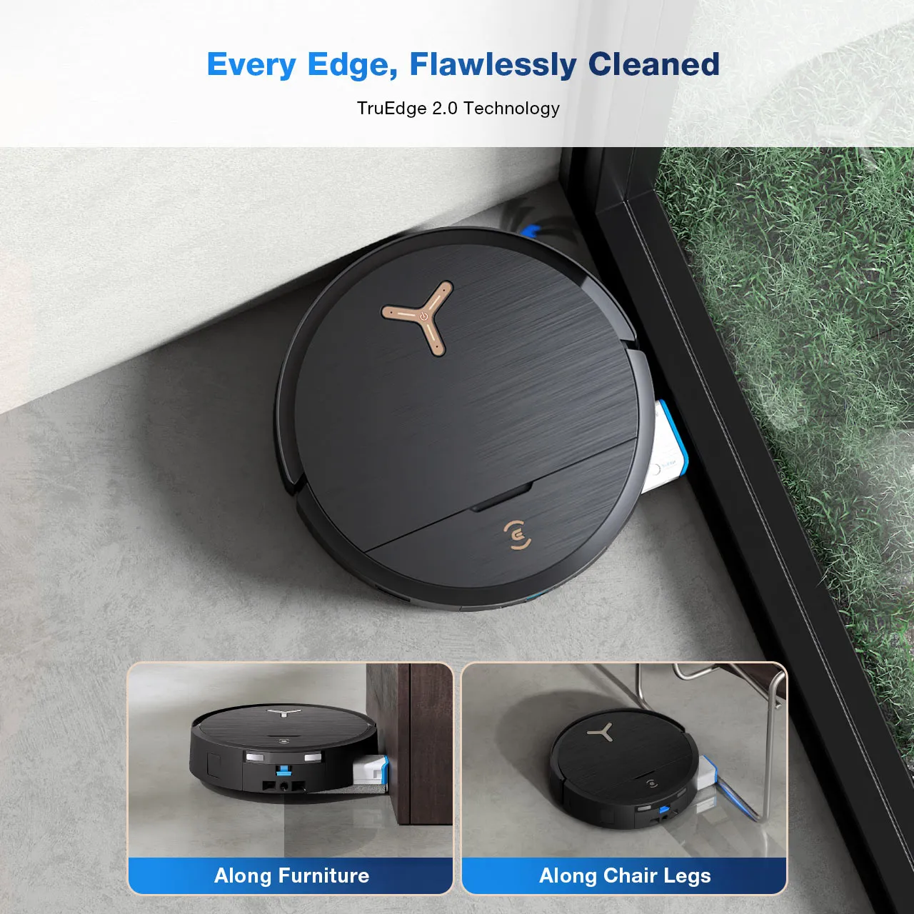 ECOVACS DEEBOT X9 PRO Omni Robot Vacuum and Mop, 16,600Pa Blast Suction, OZMO Roller Instant Self-Washing Mop