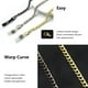 thumbnail image 5 of Minnieouse Correa de cuerda para anteojos Accesorios para anteojos ligeros y duraderos dorado Cadenas y cordones para anteojos negro Minnieouse AP008980-03B, 5 of 6