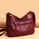 thumbnail image 5 of Bolso de madre para mujer, bolso cruzado de piel suave de gran capacidad, de mediana edad, con un solo hombro, 5 of 6
