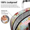thumbnail image 5 of Womens Pioneer Flower Floral Print Pattern Lunch Box for Work,Insulated Lunch Bag for Women,Loncheras Para Mujer,Leakproof Adult Lunch Bag for Work,Beach,Travel,Picnic,Camping, 5 of 6
