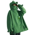thumbnail image 2 of Women's Stitching Three-Dimensional Pocket Cute Design Pullover Sweatershirt, 2 of 6