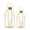 15inch and 12inch(Gold), variant on Modern Farmhouse Lantern Decor- Gold Metal Candle Lanterns for Christmas- Timer Flickering Candles