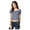 Blue - 404, variant on Aeropostale Womens Sheer Ringer Basic T-Shirt, Blue, Juniors, X-Small