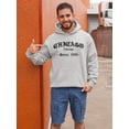 thumbnail image 2 of Chicago Gothic Font Hoodie Men -Image by Shutterstock, Male 4X-Large, 2 of 4
