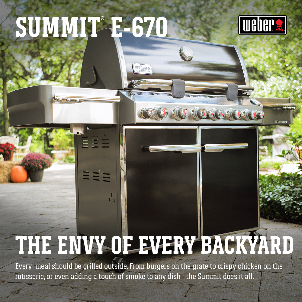 Weber Summit E-670 Gas Grill, Black - image 2 of 24