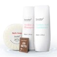 thumbnail image 1 of TRAVELWELL Hotel Services Champú de 30 ml (25 botellas) + Acondicionador (25 botellas) + Mini barras de jabón (25 barras de 28 g) | Juego de artículos de tocador de tamaño viaje., 1 of 2