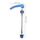 thumbnail image 2 of AURARMLET 1Par Mountain Bike Quick Release Skewer De Y Aluminio Para Reparación Fácil Azul, 2 of 8