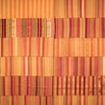 thumbnail image 1 of Ahgly Company Indoor Square Southwestern Orange Country Area Rugs, 8' Square, 1 of 1