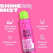 رذاذ تشطيب Bed Head من TIGI Headrush Fragrance & Shine للحصول على لمعان شديد، 5.3 أونصة