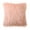 Orange, variant on Luxury Mongolian Fluffy Faux Fur Series Square Decorative Throw Pillow Cusion for Couch, 20" x 20", Orange Pink, 2 Pack