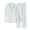 White, variant on RUTAYY Family Matching Pajamas Solid Color Long Sleeve Silk Satin Sleepwear Button Closed Soft Comfortable Party Casual Vacation Sets