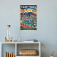 thumbnail image 4 of Vintage Cape Town Travel Poster South African City Tourism Wall Art Print Print Poster, 4 of 8
