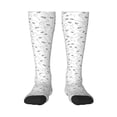 thumbnail image 1 of Fotbe Airplane Calcetas Divertidas Estampadas para Hombre y Mujer, Calcetas de Algodón hasta la Rodilla para Caminar, Correr, Enfermería y Embarazo, 1 of 6