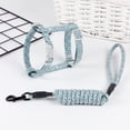 thumbnail image 4 of Cat Harness and Leash Set，Escape Proof Adjustable for Outdoor Walking with Safety Buckle, Moon and Star, 4 of 8