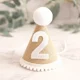 thumbnail image 1 of Sombrero de feliz cumpleaños Ins Crown para niños, tela de fieltro duradera, diadema para celebración, decoraciones, suministros para fiesta de boda, cumpleaños de bebé, 1 of 5