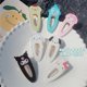 thumbnail image 3 of Kawaii Sanrio Anime Kuromi Melody Cinnamoroll Girl, horquillas con forma de gota de agua, Kit de Clip deslizante, accesorios para el cabello, regalo para bebé, 3 of 4