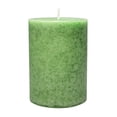 thumbnail image 5 of (2 pack) Mainstays Scented Mottled Pillar Candle, 3 x 4 inches, Green, Hidden Springs, 5 of 6