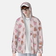 thumbnail image 2 of Fotbe Strawberry Cake Chaqueta con Protección Solar UPF 50+ para Hombre y Mujer, Camisa con Capucha y Bolsillos-Medium, 2 of 7