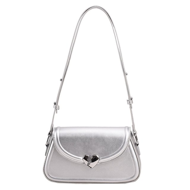 Bolso bandolera de PU para mujer bolso de hombro para mujer con correa ajustable para el hombro bolso de moda bolso de trabajo riñonera bolso de Color sólido