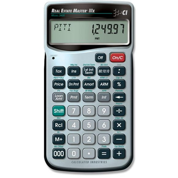 Calc Industries Cal3405 Calc Ind 3405 - Realestate Master Iiix