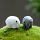thumbnail image 4 of Pareja de elefantes de Tailandia, modelo animal, estatua de elefantes pequeños, figurita artesanal, adorno en miniatura, decoración para el hogar, la habitación y el jardín, 4 of 5