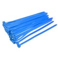 thumbnail image 4 of 10 Inch x 0.3 Inch Self-Locking Cable Zip Ties Nylon Blue 60 Pack, 4 of 5