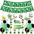 thumbnail image 1 of Kit de fiesta para cumpleaños de la Copa Mundial de Fútbol, 14 piezas | Juego de 55 piezas, 1 of 2