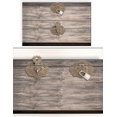 thumbnail image 3 of Juego de 2 cierres CHAO de bronce antiguo para muebles 95 x 73 mm con tornillos, 3 of 5
