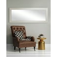 Better Homes & Gardens 27 x 70 Rectangular Full Length White Mirror