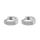thumbnail image 1 of Pendientes de aro de circón peque?os simples y de moda Pendientes perforados de cartílago de circonio cúbico ShuxiuWang 8390605214301, 1 of 1