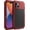 Red, variant on For iPhone 14 Case, 360 Full Body Protective Cover Heavy Duty Shockproof Tough Armour Aluminum Metal Case with Silicone Built-in Screen Protector for Apple iPhone 14 6.1 Inch