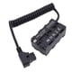 thumbnail image 1 of Cable de Adaptador de Alimentació de Batería Ficticia, ABS de Larga Vida útil d de Tap A Double -Bide NP F de Alimentación para Baterías NP F550 F750 F970, 1 of 7