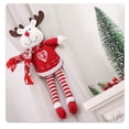thumbnail image 2 of Juego de 1 alzapaños de hebilla de cortina navideña, abrazadera de hebilla de retención de alce navideño, clip navideño, decoraciones navideñas para ventanas, decoración de ganchos para cortinas, 2 of 5