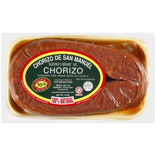 Chorizo San Miguel Chorizo 12 Oz Tray Walmart Com