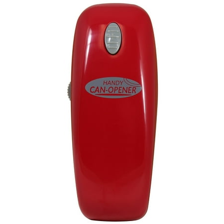 Handy Can Opener RED Automatic One Touch Battery