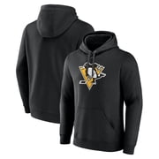 Men's Black Pittsburgh Penguins Primary Team Logo Pullover Hoodie