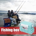 thumbnail image 4 of Organizador De Almacenamiento De Pesca Caja de pesca de carpa multifuncional portátil duradera para artes de pesca (S azul) Sywqhk Para Estrenar, 4 of 8