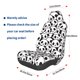 thumbnail image 3 of Balery Cute Panda Face Funda de Asiento para Auto con Diseño - Cubierta Frontal Suave y Transpirable con Protector Antideslizante- 1 Unidad, 3 of 5