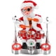 thumbnail image 5 of Muñeco navideño de Papá Noel que baila y canta, con música a pilas, decoración navideña (tambor), 5 of 6
