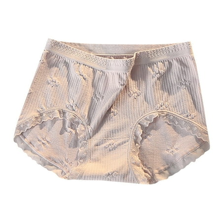 

Miayilima Panties For Women Personality Design Solid Color Casual Panties Simple And Exquisite Design