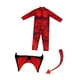 thumbnail image 2 of Disfraz de Halloween: Mono cómodo para cosplay, ideal para eventos de carnaval o como regalo. Rojo, 2 of 9