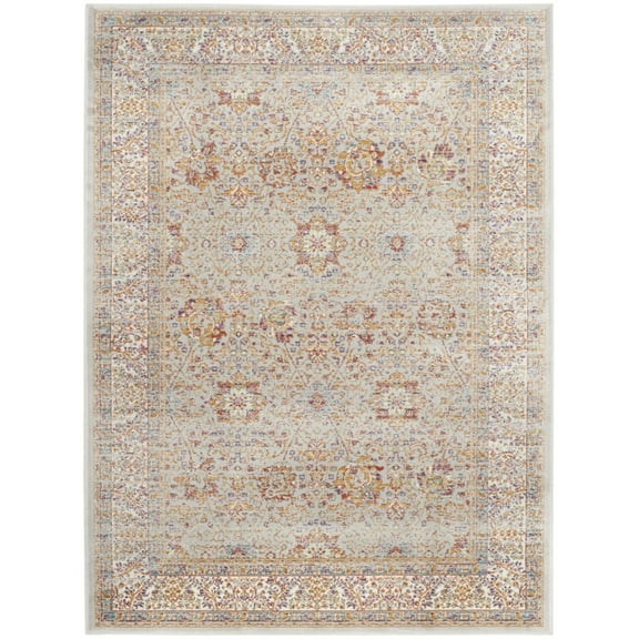 SAFAVIEH Sevilla SEV810A Silver / Ivory Rug