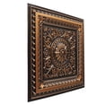 thumbnail image 3 of 223 - La Scala 2 ft. x 2 ft. PVC Glue-up or Lay in Ceiling Tile in Antique Copper (4 Sq.ft) - 1 Piece, 3 of 7