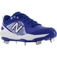 thumbnail image 5 of New Balance Women's Velov2 Fastpitch Softball Low Metal Cleats Royal/White B 8, 5 of 6