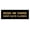 Black Gold, variant on Basic Dog In Yard Keep Gate Closed Sign (Brushed Gold) - Small